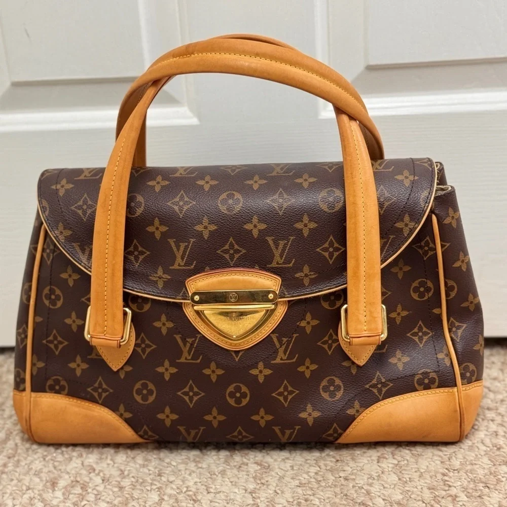 Louis Vuitton Beverly Monogram Shoulder Bag Classic & Timeless.